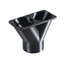 (4cm) Universal Cooling Fan Outlet,Air Gathering Vent for 4cm/6cm Ventilation Fan Accessory with Circular Airflows Nozzle