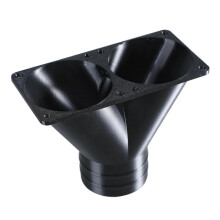 (6cm) Universal Cooling Fan Outlet,Air Gathering Vent for 4cm/6cm Ventilation Fan Accessory with Circular Airflows Nozzle