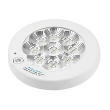 Plafoniera LED compatta per rimorchi, camper, interni di roulotte e camper, illuminazione bianca fredda dimmerabile, facile installazione con viti