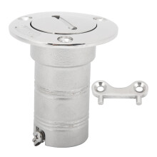 Joint de pont marin durable avec finition miroir et système de verrouillage sécurisé. Quincaillerie en acier inoxydable antirouille pour bateau,