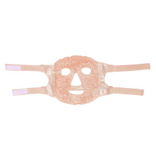 Versatile Facial Gel Pack Dual-Temp Therapy Reusable Ice Mask For Puffy Eyes Migraine Relief Leak-Proof Construction Soft Fabric Backing For Daily