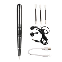 One Click Digital Voice Recorder With Ai Noise Cancellation, Supports Writing While Recording - Timestamp Files Headphone Playback64Gb Built-In