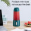 High Performance Handheld Smoothie Maker Smart Indicators Patented Design Quick Operation Eco Friendly Material For Nutritious Drinks At Home Or On 7