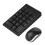 Plug And Play Numeric Keypad Wireless Number Pads2.4GHz Portable Mute Ergonomic Design Touch Comfortable Power Saving Multi Compatibility 2