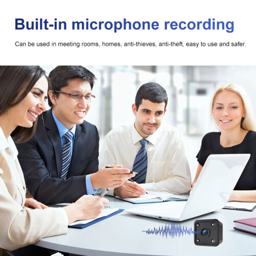 AI Motion Detection Security Camera WiFi Indoor HD8MP Cloud Storage SD Storage Clear Night Vision Real-Time Surveillance Camera Easy To Use Setup 2