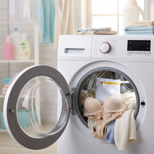 Mesh Laundry Bag & Detergent Pod Holder (50 Char) 1
