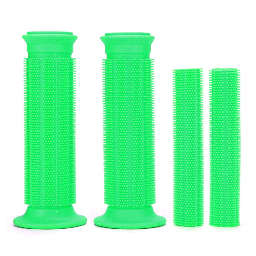 Durable Rubber Handlebar Grips For Motocross Atv Universal Anti Skid Features And Corrosion Resistant Material With Ergonomically Designed Surface 9365509835449