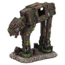 Resin-Fisch-Aquarium-Roboter-Hund- ornament 13x8,5x15cm