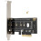 Προσαρμογέας NVMe M.2SSD με βελτιωμένη απόδοση ψύξης και ψύκτρα αλουμινίου, συμβατός 1