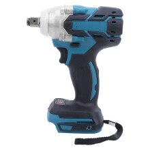Ergonomic Soft-Covered Rubber Handle Impact Wrench Brushless Motor High Torque Led Light Rechargeable Fast Heat Dissipation For Professional