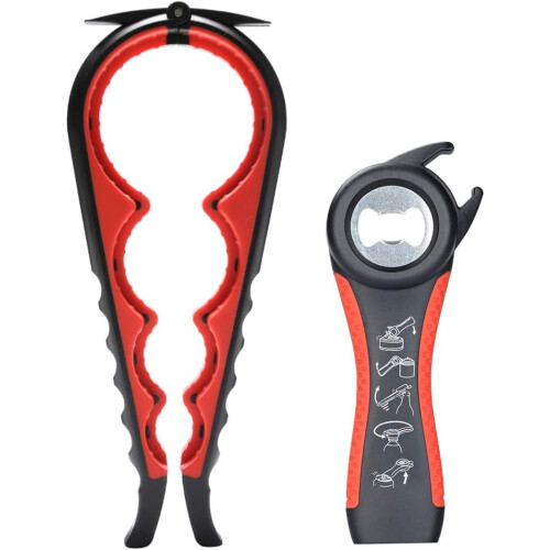 5 in 1 Jar & Bottle Opener Multi Kitchen Tool