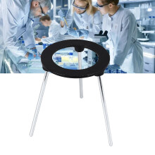 Open Fire Laboratorie Dreifuß Gusseisen Bunsenbrenner Halterung Halterständer