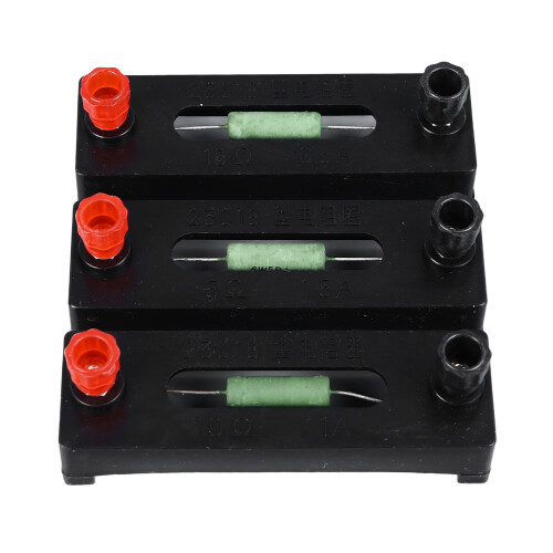 3PCS Fixed Resistor Coils 5Ω 10Ω 15Ω for Circuit Experiments 2