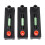 3PCS Fixed Resistor Coils 5Ω 10Ω 15Ω for Circuit Experiments 16
