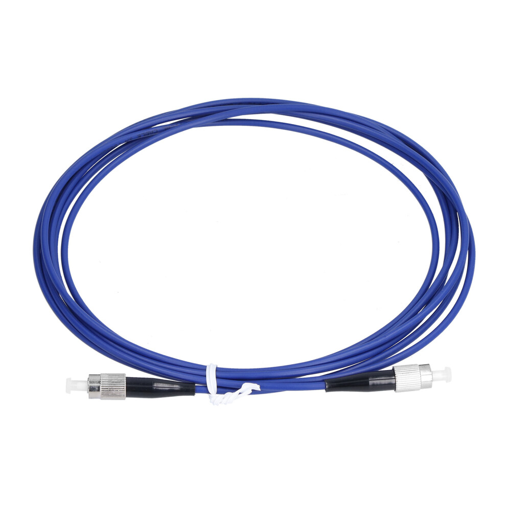 5M Single Mode Optical Fiber Jumper Blue 1 Core Armored Fc Upc Patch Cord 8441387536713