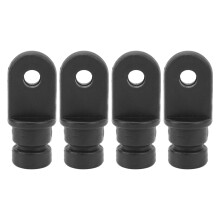 Embouts d'œillets de fixation pour bimini en nylon de qualité supérieure, avec surface lisse et technologie anti-abrasion, idéaux pour les