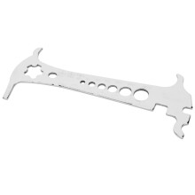 Chain Indicator For Bicycle Chain Wear Measurement Stainless Steel Chain Ruler Lightweight Easy To Read Multi-Purpose Bike Chain Testing Tool