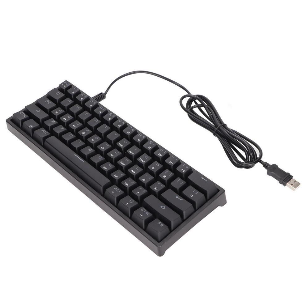 Rgb 61 Keys Mechanical Wired Keyboard Compact Weight For Gaming & Office Light 5051390516911