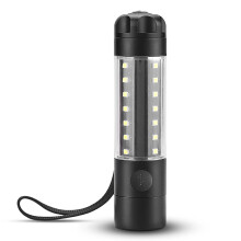 Lanterna LED de emergência com detecção de movimento, super brilhante, à prova d'água, tática, para segurança doméstica, reutilizável, de