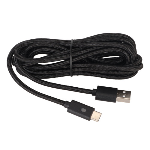 Durable USB Replacement Charging Cable For PS5Xbox Controllers Enhanced Durability High Quality Made Fast Charging Programmable LED Panel Nylon