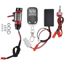Winch with Receiver Metal Winch Automatic Winch Strong Anti-interference Ability for RC Car Crawlers