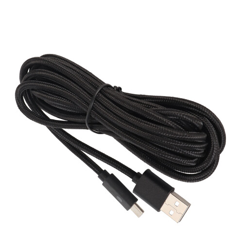 Durable USB Replacement Charging Cable For PS5Xbox Controllers Enhanced Durability High Quality Made Fast Charging Programmable LED Panel Nylon 2