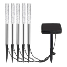 Color Changing Solar Garden Lights LED Decorative Lighting Eco Friendly Solar Powered Outdoor Pathway Light Wireless Installation Weather Resistant