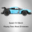Αυτοκίνητο drift RC με τηλεχειριστήριο 2.4Ghz, επαναφορτιζόμενη μπαταρία, φώτα LED με 7