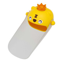 (Yellow) Toddler Faucet Handle Extension Kits Soft Silicones Water Tap Helper For Safe Bathroom Use  Yellow