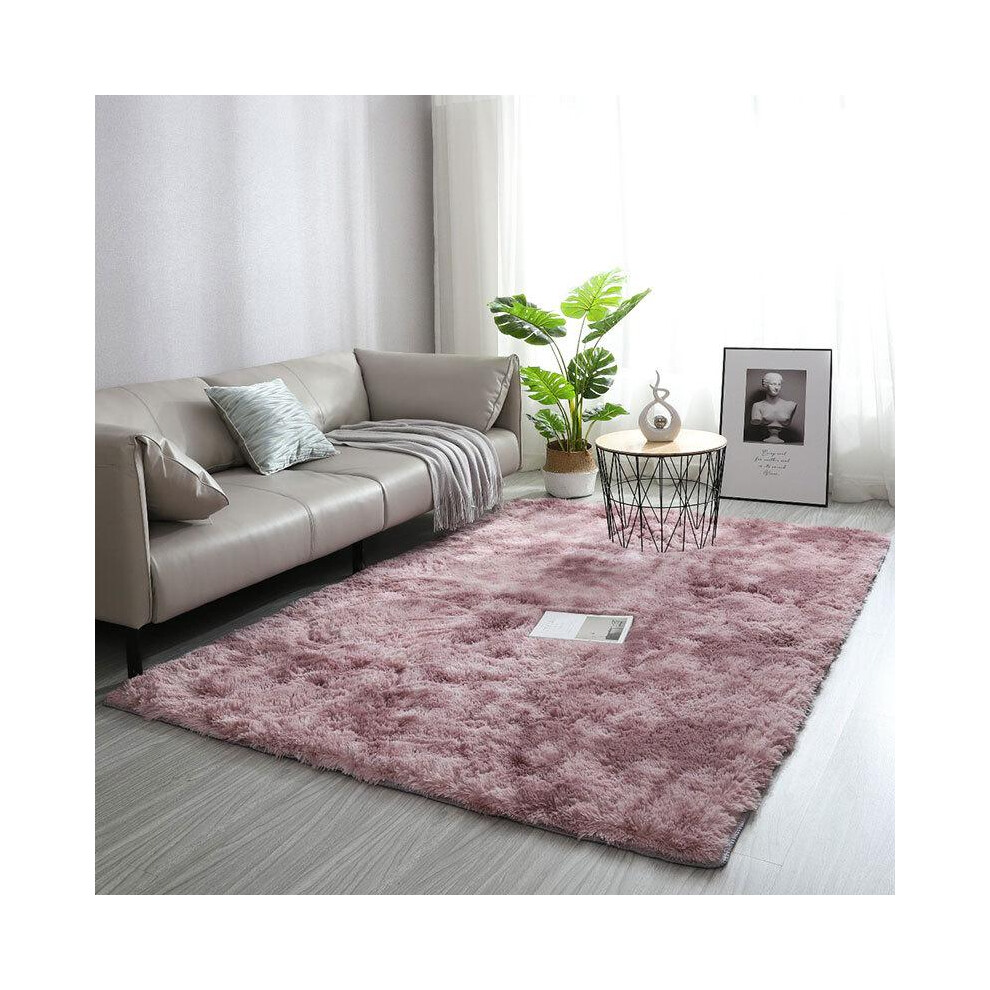 (Purple, 120Cmx200cm) Shag Area Rugs For Bedroom And Living Room, Ultra-Soft Fluffy Area Rugs For Dorm, Indoor Nursery Carpet Rugs For Kids' 3352022648546