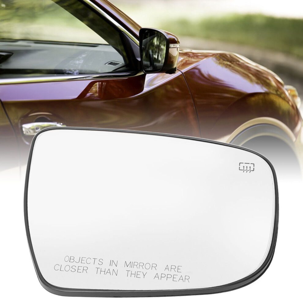 Rearview Mirror Glass For Rogue 2014-2020, Clear View, Lhd Rightside 5091387538908