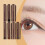 (Chocolate)Precise Waterproof Eyeliners For Day Wear And Effortless Application In Plastic Case  Graphite color 2