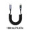 (Grey) USB C PD100W Cable with Intelligent Digital Screen, 100W Fast Charging for Electronic Devices  Purple 3