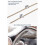 (Silver) Style Clutch Bag Adjustable Shoulder Strap Multi Compartment Waterproof Compact Essential Organizers  Silver 2