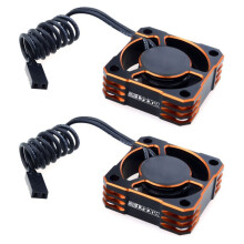 SURPASS HOBBY 2 Peças ESC Ventilador de Resfriamento Motor Ventilador de Resfriamento 30mm 28000RPM RC Modelo Dissipador de Calor para Modelos de