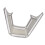 3ST Silver Rattskydd Trim Rattknappram för  Fusion Mondeo 2013-2019 9
