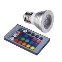 Bright Illumination LED Bulb Color Changing RGB Spotlight With Remote Control Romantic Atmosphere Eco-Friendly Mood Ambiance For Parties High