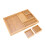 Eco-Friendly Bamboo Snack Plate 10