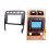 Mascherina per Autoradio per  Cayenne (955/957) 2002-2010 DVD Stereo Frame Plate Adapter Mounting Dash Installation Bezel 2