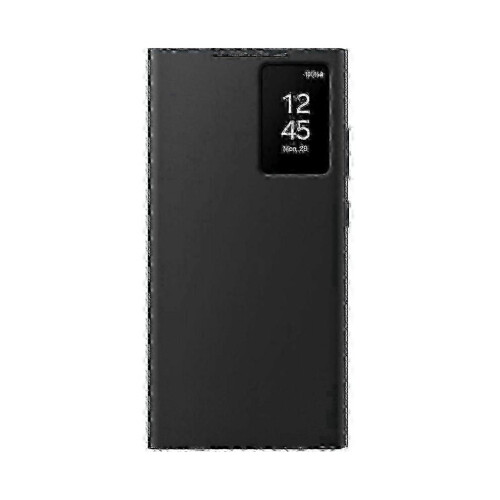 Galaxy S24 Ultra Smart View Wallet Case in Black