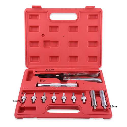 Precision Valve Maintenance Engine Valve Repair Seal Removal Tool Kit Valve Spring Compressor Serrated Tip Grasp Universal Compatibility Complete
