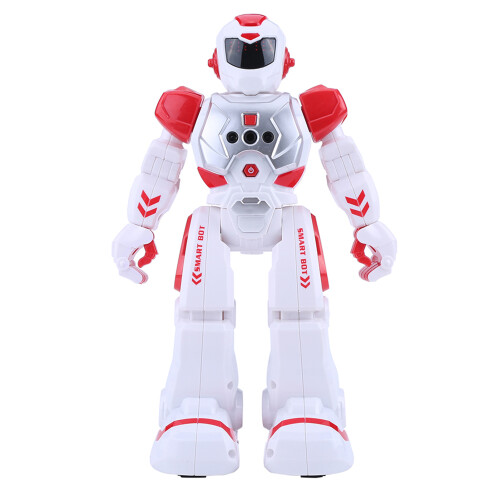 Smart Robot Toy With LED Eyes Programmable Remote Control Interactive Robot Versatile Functions Durable Use Balance Charger Educational Playing 2