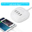 Portable USB Charging Hub With Power Delivery SmartVoltage Technology Foldable Plug Compact Design Multi Device Fast Charging Station 7