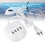Portable USB Charging Hub With Power Delivery SmartVoltage Technology Foldable Plug Compact Design Multi Device Fast Charging Station 8