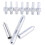 Precision Valve Maintenance Engine Valve Repair Seal Removal Tool Kit Valve Spring Compressor Serrated Tip Grasp Universal Compatibility Complete 7