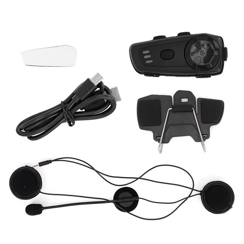 Wired Helmet Sports Headset With Plug And Play Functionality Bluetooth5.0motorcycle Intercom Headset System For Enhanced Rider Communication And 9175034647260