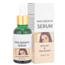 Natural Hair Follicle Strengthening Serum With Biotin And Ginger Extract, Promotes Thicker Fuller Hair While Controlling Frizz