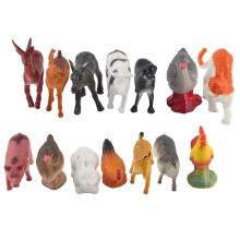 Educational Play Pretend Play Animal Figurines Farm Animals Realistic Plastic Toys Set Hand Painted Safe And Reliable Waterproof Interactive Playtime