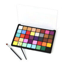 Watercolour Body Paint Set 40 Colours Brushes