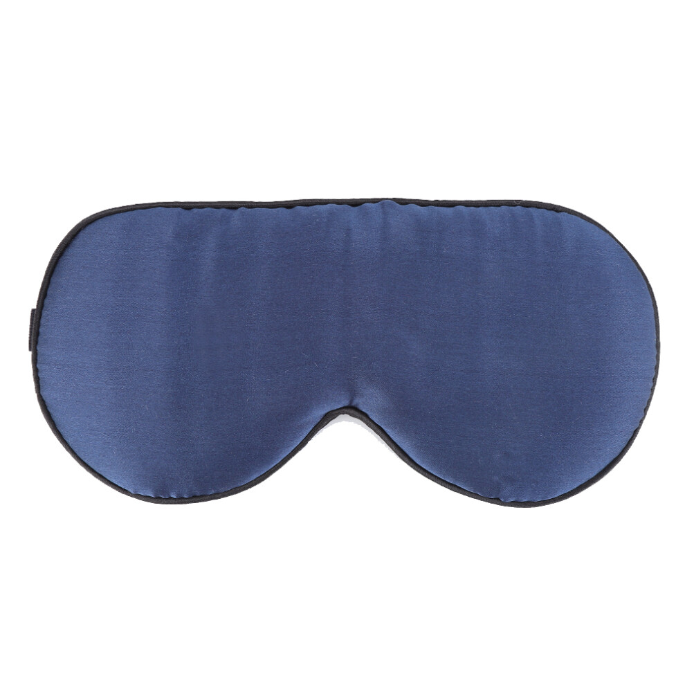 Light Breathable Sleep Eye Mask With3d Contoured Cup Natural Silk Cover Blocks Adjustable Strap For Side Sleepers